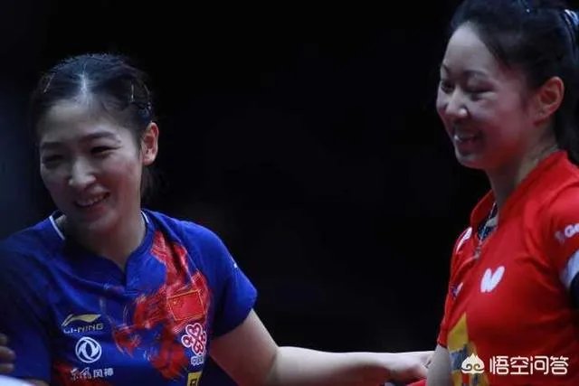 刘诗雯4-0张安,比赛末尾打出了一个小高潮,刘国梁都笑了,发生了什么?