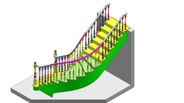设计院新手画楼梯结构图 求教程啊！急求！