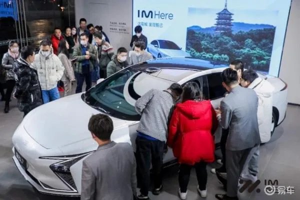 智己汽车体验中心(杭州城西银泰城)开业迎新