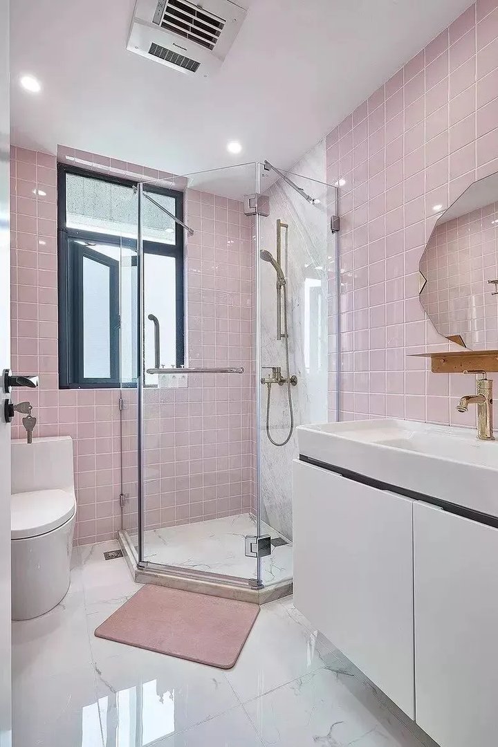 3种卫生间玻璃隔断，看看你家适合哪个！