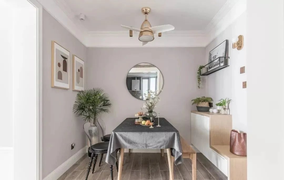 大冶东风人家120㎡简约风格装修效果图，浅灰色调自然系简约风，超唯美！