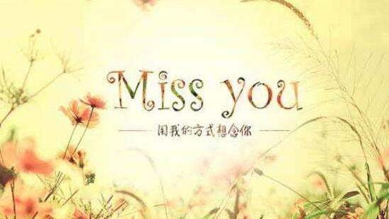 I MISS YOU 是什么意思