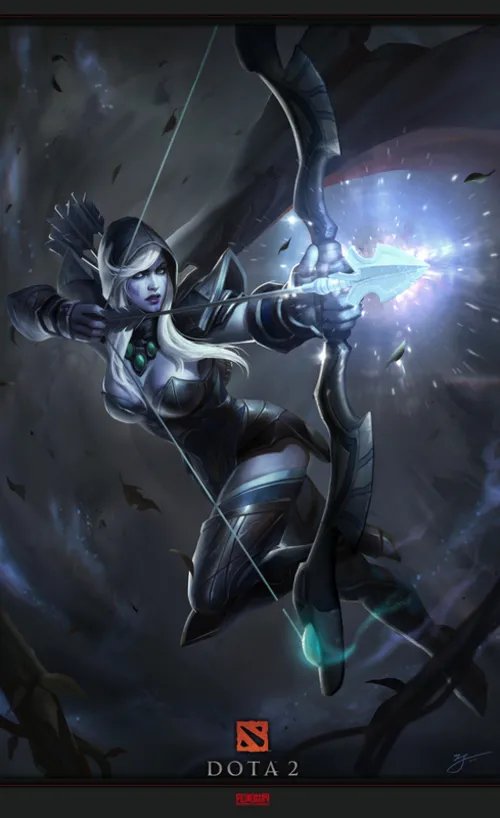 跪求dota黑暗游侠手机！高清！壁纸，谢了