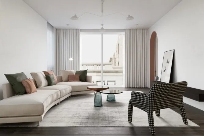 亮堂堂的房间带给你不一样的好心情！