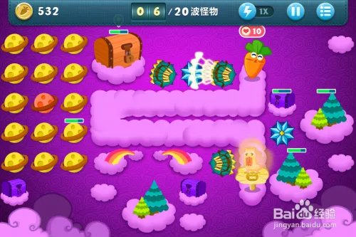 保卫萝卜挑战之37关金萝卜经验和攻略