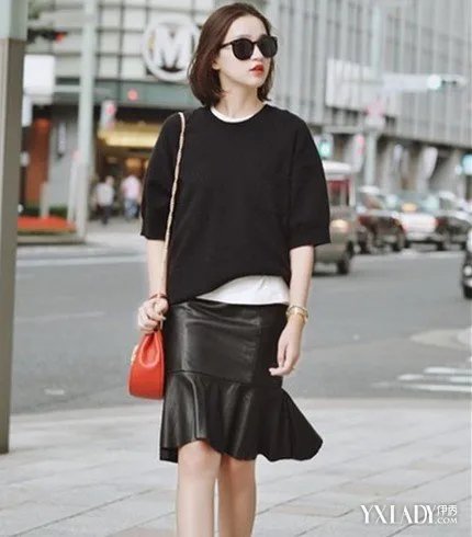 女装秋季搭配做一个时尚魔女