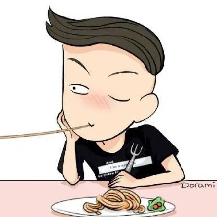 QQ情侣图像一左一右，好看的。