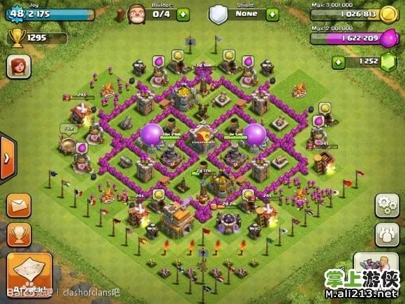 《部落战争》七本布局心得