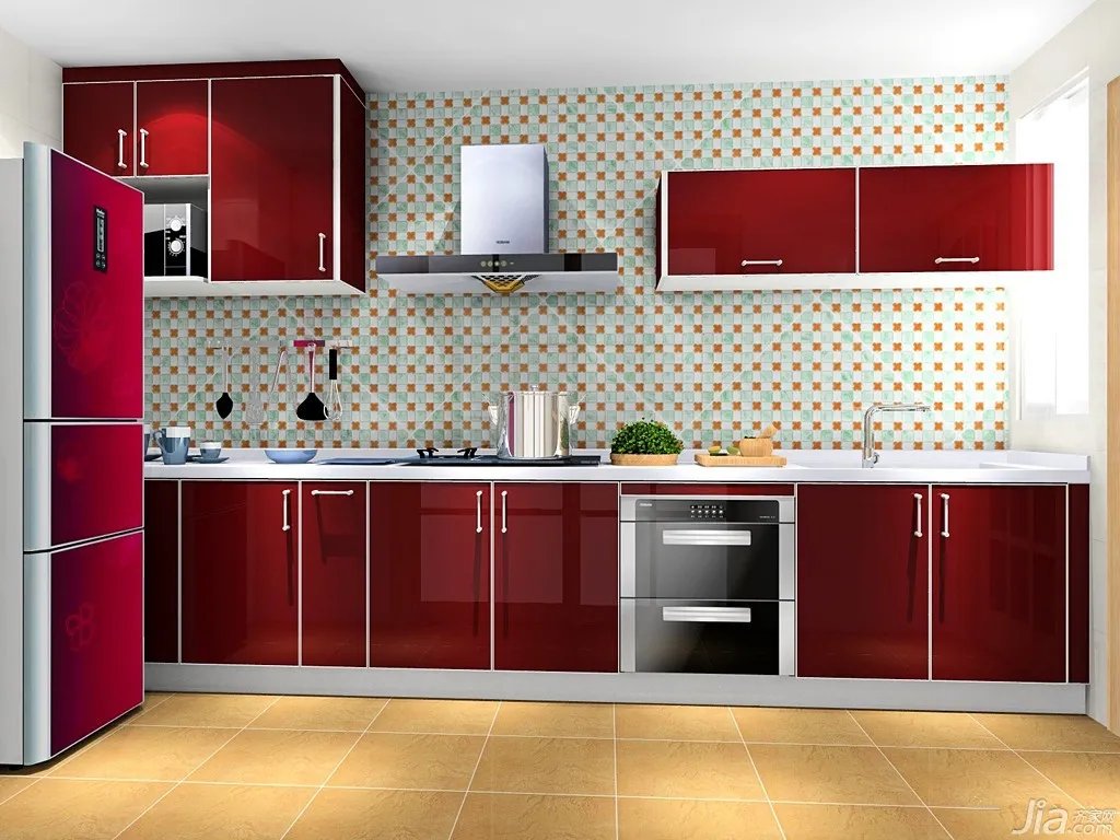 厨房橱柜效果图 厨房橱柜效果图讲解