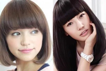 详解额头高适合什么刘海三种发型让你的脸型变完美