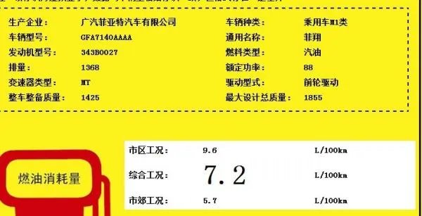 菲亚特菲翔的自重是多少?油耗多少?有人知道吗