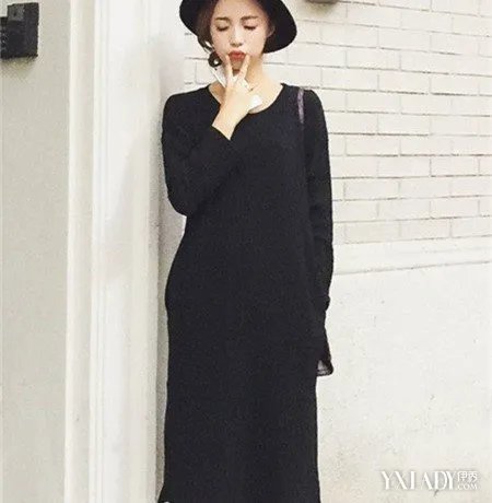 女装秋季搭配做一个时尚魔女