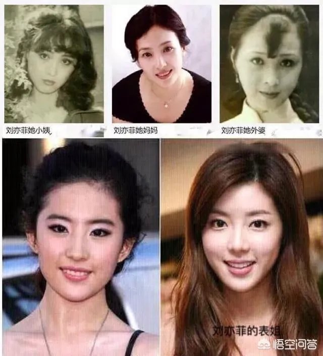 赵丽颖的表妹好美!还有哪些明星有个比自己还美的亲戚?