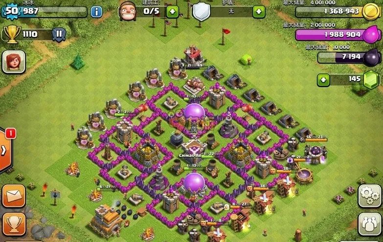 部落冲突7本最强布阵攻略 部落冲突7本最强神阵布局解析