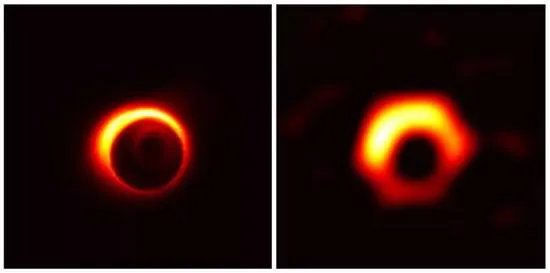 人类首张黑洞照片