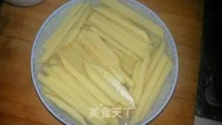 自制炸薯条