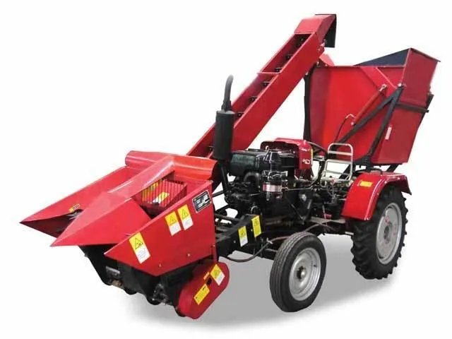 小型背负式玉米联合收割机,就是用20-30马力拖拉机带动,(有果穗箱)什么牌子好?