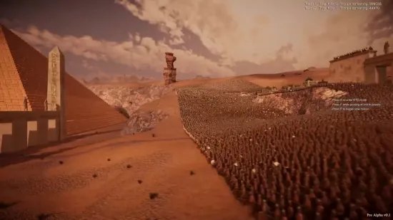 《史诗战争模拟器2》新演示 同屏1000万人浴血奋战