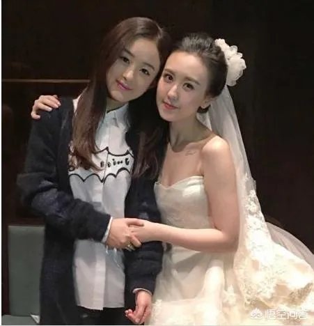 赵丽颖的表妹好美!还有哪些明星有个比自己还美的亲戚?