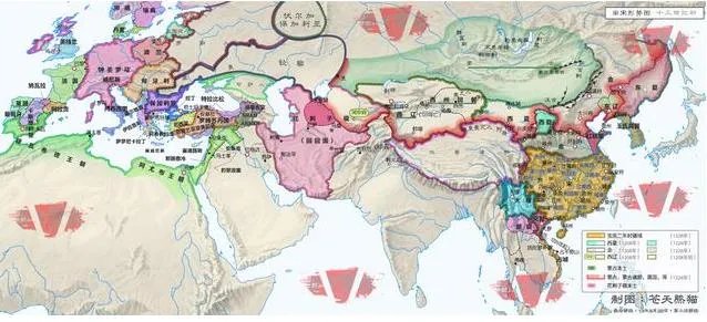宋朝地图：南宋疆域变化地图（图）