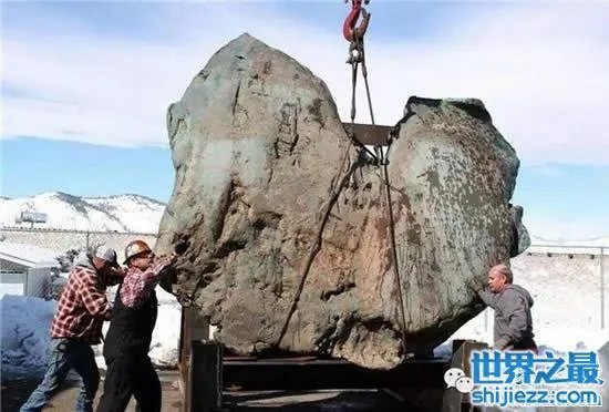 世界上最大的自然铜，重达26吨(形成于十亿年前) 