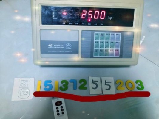 地磅遥控器是什么样子？