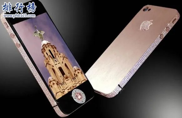 世界上最贵的7个苹果手机：第一名6.3亿元 镶砖头大的钻石