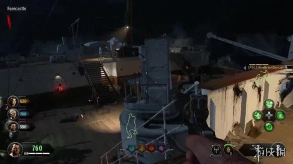 《使命召唤15:黑色行动4》僵尸模式“绝望之旅”15分钟演示 僵尸危机爆发泰坦尼克号撞冰山!