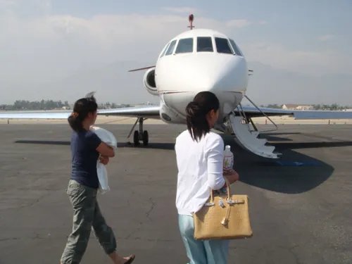 刘涛的私人飞机曝光 阔太刘涛拥3亿私人飞机