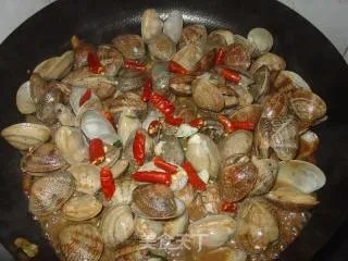 爆炒蚶子 花蛤 蚬子