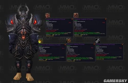 《魔兽世界》T9套装曝光 属性一览