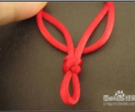 红绳手链编织,两根绳,求编法视频