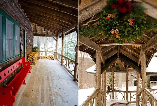 《雪之女王》作家Amanda一家的冰爽乡村屋