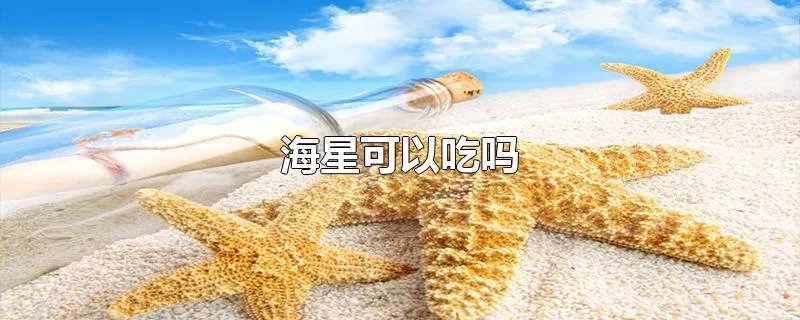 海星可以吃吗