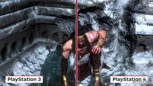 差别好巨大啊！《战神3重制版》PS3/PS4画面对比