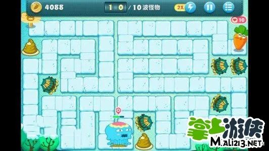 保卫萝卜冬季5攻略 冬季第5关金萝卜攻略