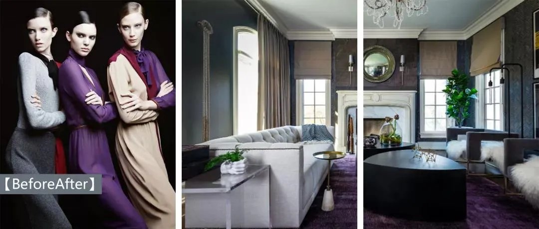 高级灰+紫色，最识女人心，款款深情让人无法抗拒