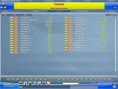 冠军足球经理2007——经营球队的乐趣