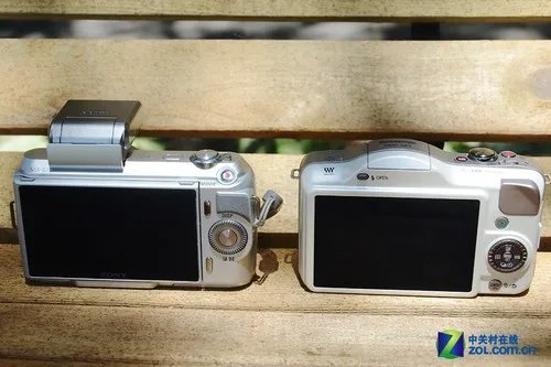 松下GF3/索尼NEX-C3外形谁更小？