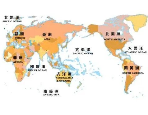 七大洲四大洋分别是什么？