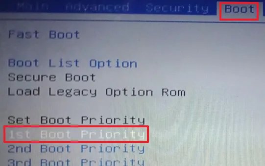 Missing operating system是什么意思