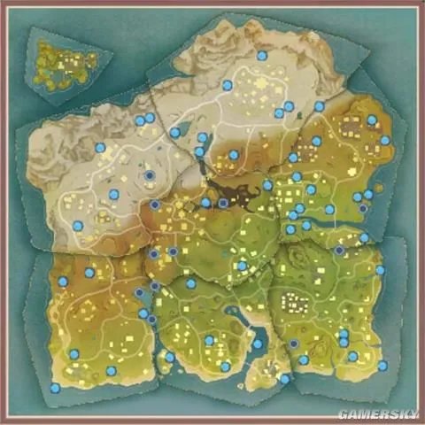 风云岛行动蓝色宝箱位置信息一览 蓝色宝箱在哪