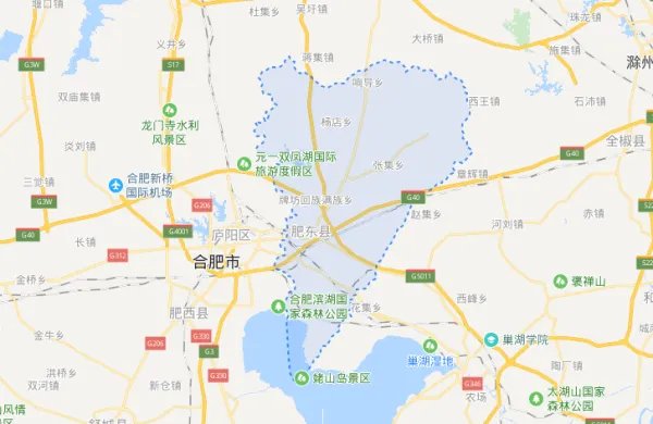 肥东有多少乡镇？