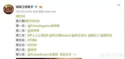 如果你是评审，你会如何对《歌手2019》第六期的歌手表现打分排名？