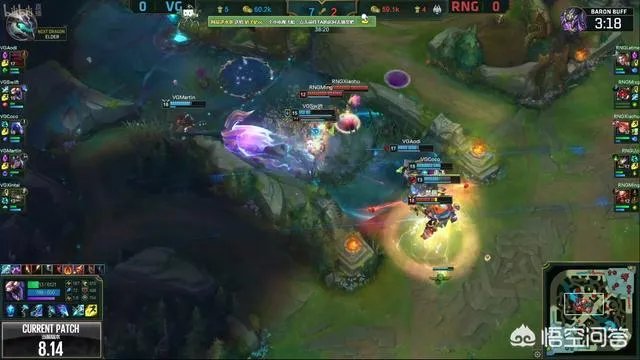 《英雄联盟》VG对阵RNG，VG大优势领先竟打了50分钟，对此你怎么看？