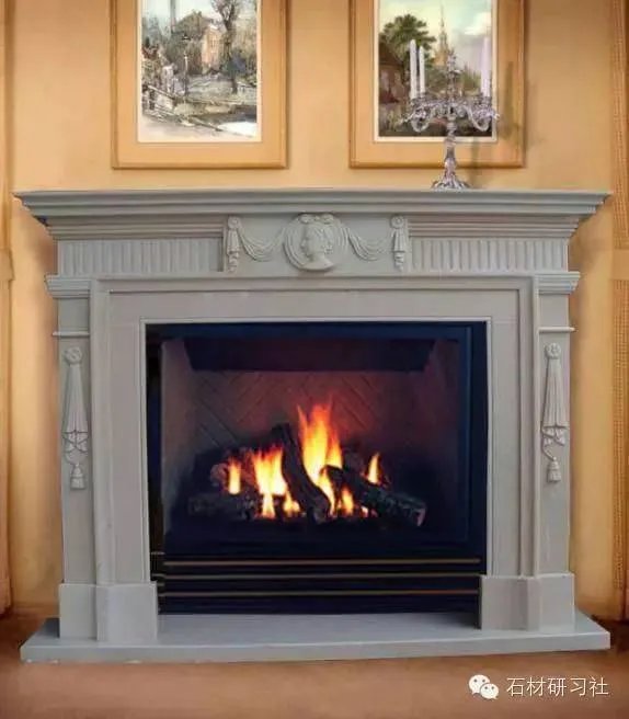 石材壁炉的设计及造型赏析
