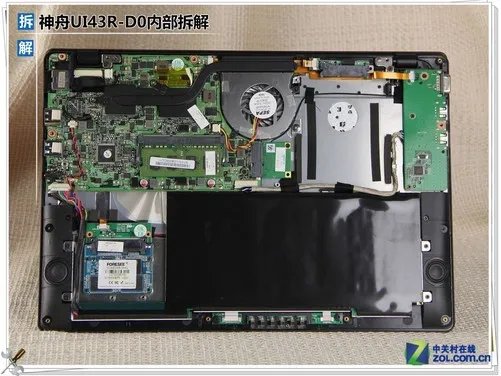 内部结构惊人！神舟2999元超极本拆解