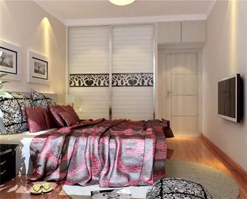 3米宽卧室一般放多大电视