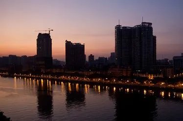 沿江路的广州沿江路