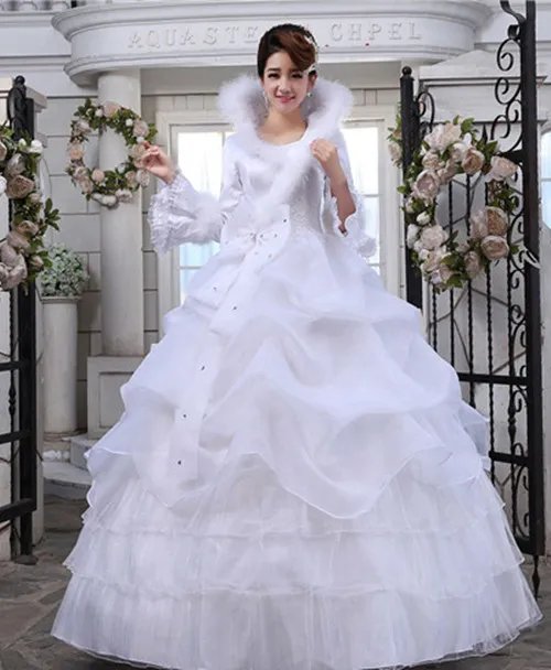 冬季婚纱礼服注意事项 冬天穿婚纱有哪些小技巧